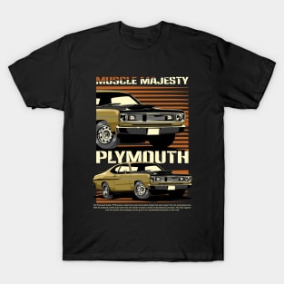 1970 Plymouth Duster Muscle Car T-Shirt